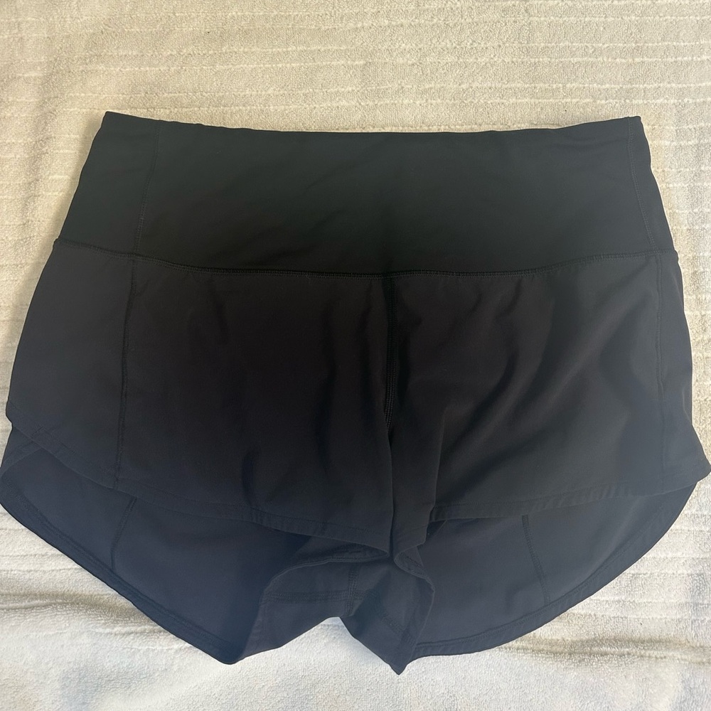 lululemon athletica Black Athletic Shorts